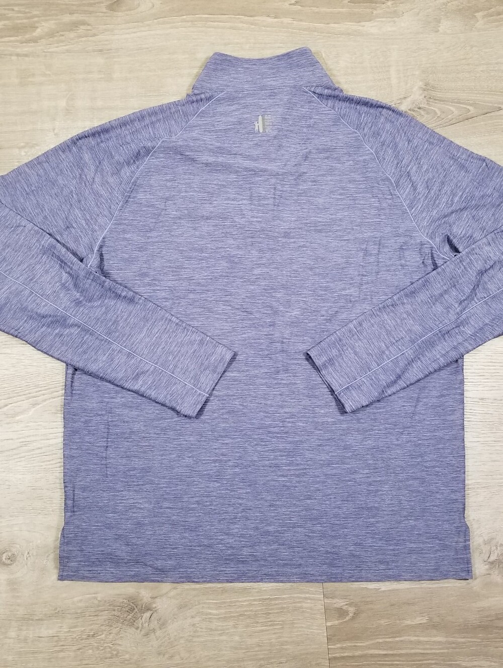 Johnnie-O Performance Baird Quarter Zip Golf Pullover Mens Medium Blue Stretch - Picture 7 of 9